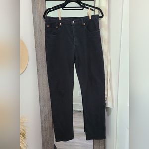 Levi's Premium 501 Black Jean W29 L28